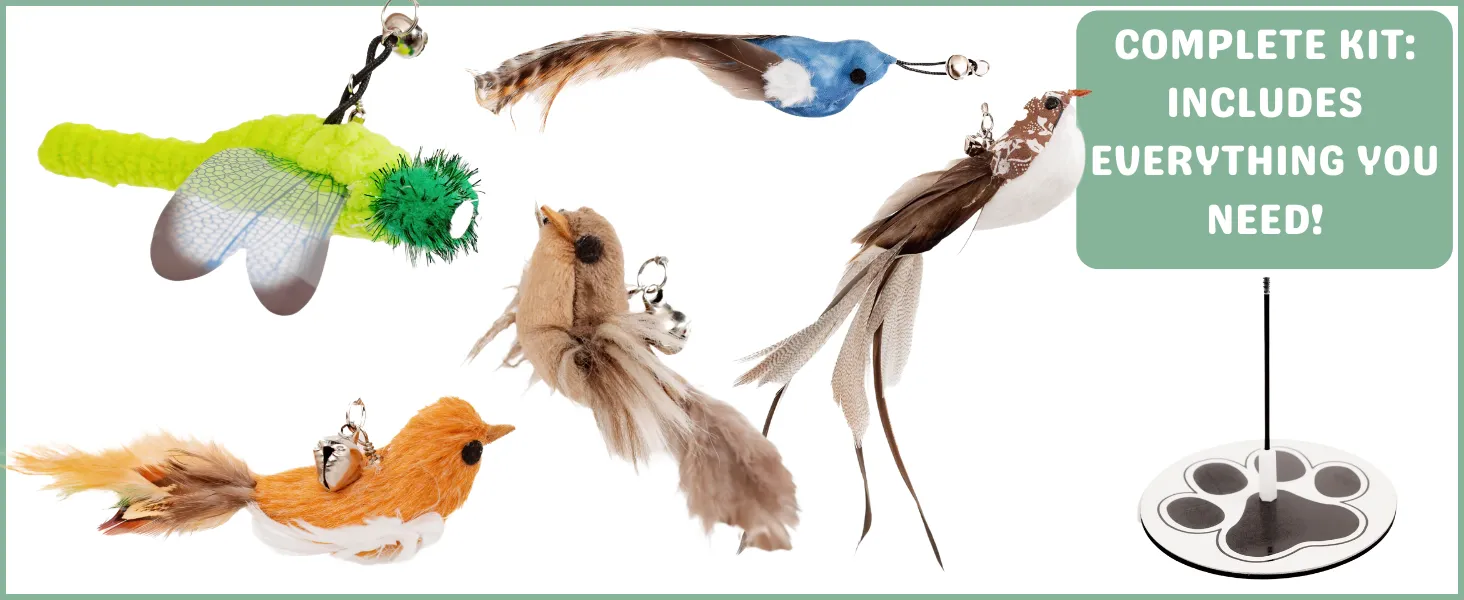 motion activated cat toy cat interactive toy wand cat toy cat snake toy cat feather toy refill