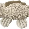 Durable Natural Nubby Plush Dog Toys with Squeaker and Crinkle Paper in Multi-Size (Natural Octopus - L, 18 Inch), All Breed Sizes