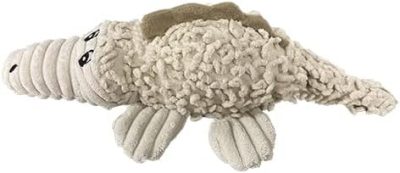 Durable Natural Nubby Plush Dog Toys with Squeaker and Crinkle Paper in Multi-Size (Natural Octopus - L, 18 Inch), All Breed Sizes