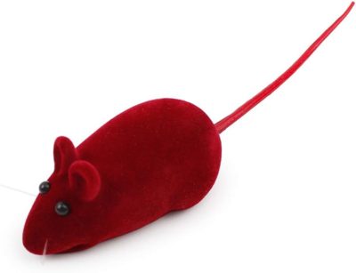 20pcs Cat Toys Mice - Squeaky Mice Cat Toys - Pet Cat Soft Mouse Toy Interactive Toy Kitten Toys Noise Lovely Rat Mice False Mouse Playing Toys Random Color