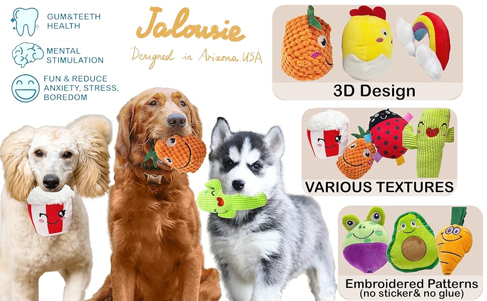DOG PLUSH TOYS