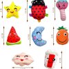 18 Pack Dog Squeaky Toys Cute Stuffed Pet Plush toys Puppy Chew Toys for Small Medium Dog Puppy Pets - Bulk Dog Squeaky Toys