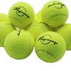Tennis Balls, 12 Pack Advanced Training Tennis Balls Practice Balls, Come with Mesh Bag for Easy Transport, Good for Beginner Training Ball