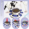 Dog Puzzle Toys level 3 2 1, Dog Treat Puzzle Slow Feeder, Interactive Enrichment Toys for Large/Medium/Small and Smart Dog, Dog Food Dispenser for Boredom and Mental Stimulation (Purple).