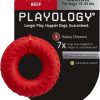Layer Ring Toy for Large Dog (35lbs & up) - Engaging All-Natural Cheddar Cheese Scented Durable Dog Chew Toys for Aggressive Chewers - Easy to Clean - Interactive & Non-Toxic
