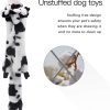 Dog Squeaky Toys 5 Pack, Pet Toys Crinkle Dog Toy No Stuffing Animals Dog plush Toy Dog Chew Toy for Large Dogs and Medium Dogs Squeeky Doggie Toys Puppy Toys Squeak