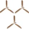 Cat Wand Toys, Interactive Cat Toys with 3 Feather Refills, 29'' Flexible Steel Wire, Sturdy Wood Handle & Bell for Kitty Kitten, Cat Toys for Indoor Cats Cat Teaser Cat String Toy