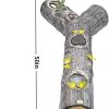 Large Cat Tunnel, 3 Way Collapsible Tube with Peek Holes Cat Tunnels for Indoor Cats Interactive Maze Toy for Kitty Puppy Rabbits Ferrets Squirrels Guinea Pigs Chinchillas