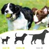 Automatic Ball Launcher for Dogs, Dog Ball Thrower Launcher with 15 Pcs Tennis Balls, 10-30 Ft Distance Settings Ball Launcher for Small Dogs, Dog Fetch Ball Thrower Green