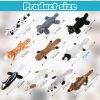 10 Pcs Dog Squeaky Toys No Stuffing Pet Toys Crinkle Dog Toy for Aggressive Chewers Plush Teething Puppy Squeak Toys Animals Chew Toys for Small Medium Large Pets, 10 Styles(Classic Style)