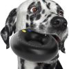 Dog Toys for Aggressive Chewers | Virtually Indestructible Dog Toys for Large Breeds Such as Pit Bulls | Heavy Duty Dog Toy | Black