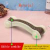 Dog Bones Chew Toys for Aggressive Chewers, 6 Pack Real Beef Flavor,Indestructible Dog Teething Chew Toys for Large/Medium/Small Puppies Breed,Tough Pet Toy with Nylon