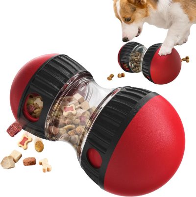 Dog Puzzle Toys, Adjustable Dog Treat Dispensing,Interactive Dog Enrichment Toy to Keep Them Busy,Food Puzzles Ball for Dogs, Puppy Slow Feeder for Boredom and Stimulating IQ Training (Blue)