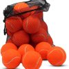 Tennis Balls, 20 Pack Tennis Balls for Dogs, Pet Dog Playing Balls, Come with Mesh Bag for Easy Transport, Colorful Easy Catching Pet Dog Balls (Multi-Color)