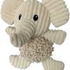 Durable Natural Nubby Plush Dog Toys with Squeaker and Crinkle Paper in Multi-Size (Natural Octopus - L, 18 Inch), All Breed Sizes
