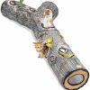 Large Cat Tunnel, 3 Way Collapsible Tube with Peek Holes Cat Tunnels for Indoor Cats Interactive Maze Toy for Kitty Puppy Rabbits Ferrets Squirrels Guinea Pigs Chinchillas