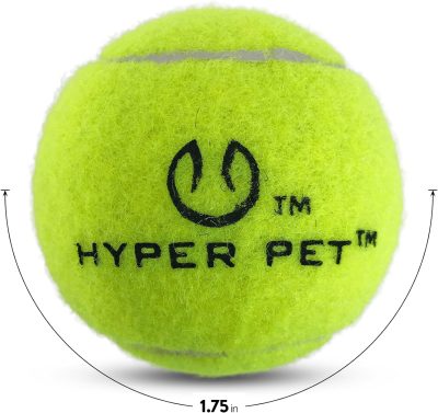 Pet Tennis Balls for Dogs - 12 Pack 2.5" for Exercise and Fetch, Interactive Toys, Great for Small Breeds