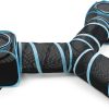 Cat Furniture Tent for Indoor and Outdoor Playpen Portable Cat Tunnels, Outdoor Kennel (2 Cube + 3-Way Tunnel)
