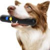 Dog Toys for Aggressive Chewers | Virtually Indestructible Dog Toys for Breeds Such as Pit Bulls and German Shepherds | Heavy Duty Rubber Stick Toy | Large