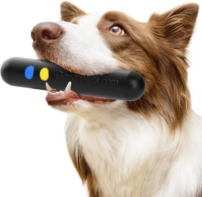 Dog Toys for Aggressive Chewers | Virtually Indestructible Dog Toys for Breeds Such as Pit Bulls and German Shepherds | Heavy Duty Rubber Stick Toy | Large