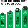 Dog Toys for Aggressive Chewers | Virtually Indestructible Dog Toys for Large Breeds Such as Pit Bulls | Heavy Duty Dog Toy | Black
