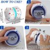 Interactive Dog Toys for Boredom, Bouncing Ball for Dogs with Motion Activated, Active Rolling Ball for Dogs, Wicked Ball for Daily Training