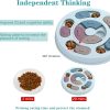 Dog Puzzle Toys,Dogs Food Puzzle Feeder Toys for IQ Training & Mental Enrichment,Dog Treat Puzzle(Blue)
