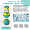 Dog Puzzle Toys, Adjustable Dog Treat Dispensing,Interactive Dog Enrichment Toy to Keep Them Busy,Food Puzzles Ball for Dogs, Puppy Slow Feeder for Boredom and Stimulating IQ Training (Blue)
