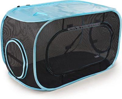 Cat Furniture Tent for Indoor and Outdoor Playpen Portable Cat Tunnels, Outdoor Kennel (2 Cube + 3-Way Tunnel)