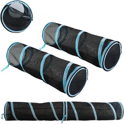Cat Furniture Tent for Indoor and Outdoor Playpen Portable Cat Tunnels, Outdoor Kennel (2 Cube + 3-Way Tunnel)