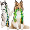 Large Tough Chew Toys for Aggressive Chewers Large Breed,Heavy Duty Dental Rope Toys Kit for Medium Dogs,5 Knots Indestructible Cotton Puppy Teething Chew Tug Toy Set of 9