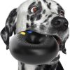 Dog Toys for Aggressive Chewers | Virtually Indestructible Dog Toys for Large Breeds Such as Pit Bulls | Heavy Duty Dog Toy | Black
