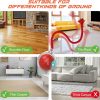 Interactive Cat Toys Ball, Motion Activate Electric Cat Toy, Automatic Pet Exercise Toys, Simulate Bird Calls, USB Rechargeable (Long Tail)