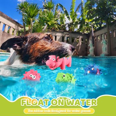 13 Pcs Squeaky Dog Toys Durable Latex Squeaker Puppy Chew Rubber Dog Toys Boredom Animals Interactive Dog Toys Colorful Funny Fetch Toy for Small Medium Breed