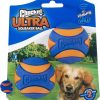 Ball Dog Toy, Medium (2.5 Inch Diameter) Pack of 2, for breeds 20-60 lbs