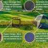 Portable Outdoor Cat Enclosures for Indoor Cats, 4-in-1 Large Cat Tent Outdoor with Tunnel for Cats and Other Pets
