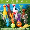 20 Pcs Squeak Latex Puppy Toy Squeaky Dog Toys Rubber Small Squeaky Balls Rubber Toys Funny Animal for Small Medium Large Pets Interactive Play Fetch Reduce Separation Anxiety (Novel)