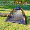 Portable Outdoor Cat Enclosures for Indoor Cats, 4-in-1 Large Cat Tent Outdoor with Tunnel for Cats and Other Pets